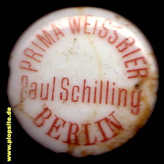 Obraz porcelany z: Berlin, Weißbier Paul Schilling,  DE, unbekannt, Niemcy