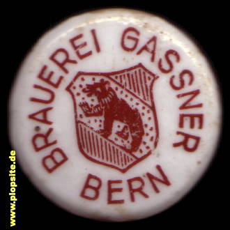 Bügelverschluss aus: Brauerei Gassner, Bern, Schweiz