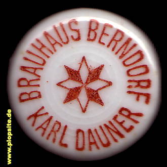 Bügelverschluss aus: Brauhaus Dauner, Berndorf, Thurndorf, Deutschland
