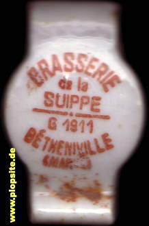 Bügelverschluss aus: Brasserie de la Suippe, Bétheniville, Frankreich