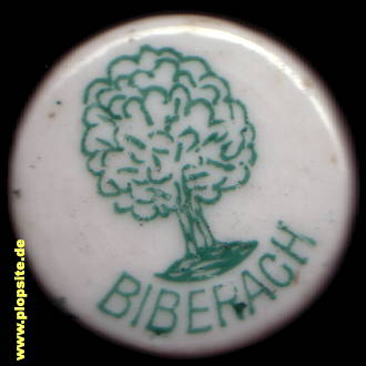 Bügelverschluss aus: Brauerei Grüner Baum Schanz, Biberach / Riß, Deutschland