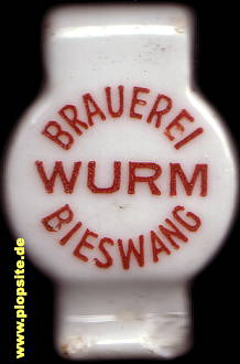 Bügelverschluss aus: Brauerei Wurm, Bieswang, Pappenheim, Deutschland