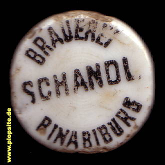 Bügelverschluss aus: Brauerei Schandl, Binabiburg, Bodenkirchen, Deutschland