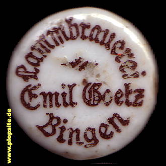 Bügelverschluss aus: Lammbrauerei Götz, Bingen, Deutschland