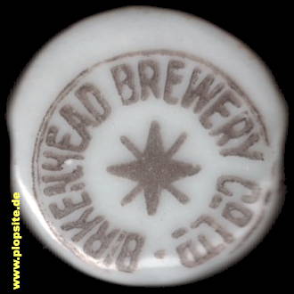 Bügelverschluss aus: Brewery Co. Ltd., Birkenhead, Großbritannien