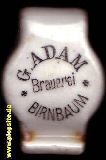 Bügelverschluss aus: Brauerei Gustav Adam, Birnbaum, Międzychód, Polen