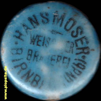 Bügelverschluss aus: Weißbierbrauerei Hans Moser, Birnbaum / Ndb., Deutschland