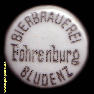 Bügelverschluss aus: Bierbrauerei Fohrenburg, Bludenz, Österreich