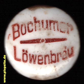 Bügelverschluss aus: Löwenbrauerei Moritz Fiege, Bochum, Deutschland