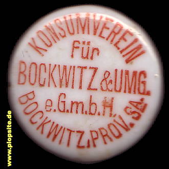 Bügelverschluss aus: Konsumverein, Bockwitz, Belgern - Schildau, Deutschland