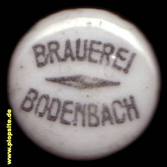 Bügelverschluss aus: Brauerei, Bodenbach, Děčín, Tetschen, Tschechien