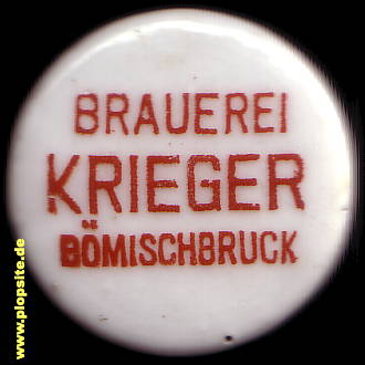 Bügelverschluss aus: Brauerei Krieger, Böhmischbruck, Vohensrauß, Deutschland