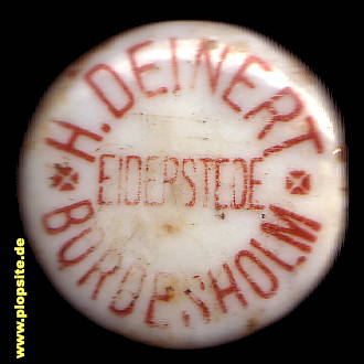 Bügelverschluss aus: Brauerei H. Deinert, Kiel Eiderstede, Bordesholm, Deutschland