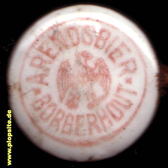 Obraz porcelany z: Borgerhout, Arendsbier,  BE, unbekannt, Belgia