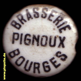 Bügelverschluss aus: Brasserie de Pignoux S.A., Bourges, Frankreich