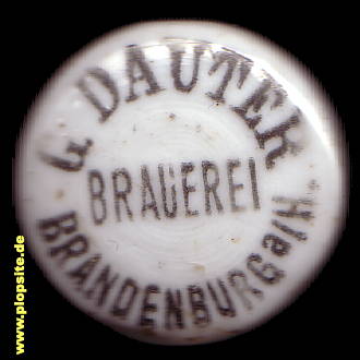 Bügelverschluss aus: Brauerei Dauter, Brandenburg, Deutschland