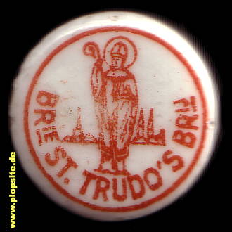 Bügelverschluss aus: Brasserie St. Trudos Br, Sint - Truiden, Saint-Trond, Sintruin, Belgien