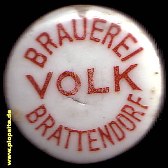 Bügelverschluss aus: Brauerei Volk, Brattendorf, Auengrund-Brattendorf, Deutschland