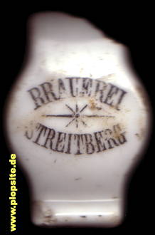 Obraz porcelany z: Actien-Bierbrauerei Streitberg, Braunschweig, Niemcy