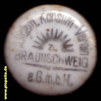 Obraz porcelany z: Allgemeiner Konsum Verein eGmbH, Braunschweig, Niemcy