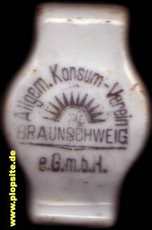 Obraz porcelany z: Allgemeiner Konsum Verein eGmbH, Braunschweig, Niemcy