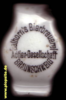 Obraz porcelany z: Balhorns Bierbrauerei AG, Braunschweig, Niemcy