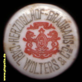 Bügelverschluss aus: Herzögliches Hof Brauhaus Wolters , Braunschweig, Deutschland
