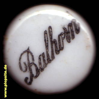 B�ügelverschluss aus: Ballhorn's Bierbrauerei AG, Braunschweig, Deutschland