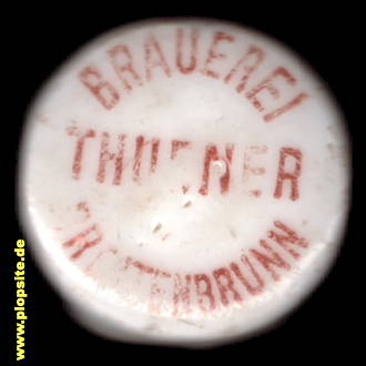 Bügelverschluss aus: Brauerei Turner, Breitenbrunn / Opf., Deutschland