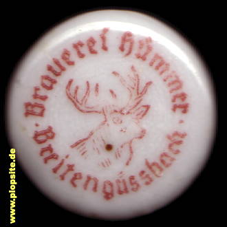 Bügelverschluss aus: Brauerei Hümmer, Breitengüßbach, Deutschland