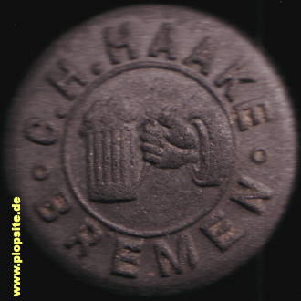 Obraz porcelany z: Brauerei C.H. Haake, Bremen, Niemcy