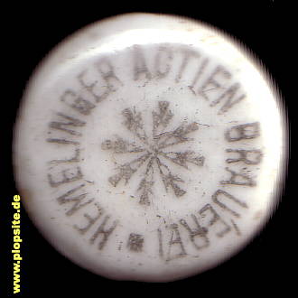 Bügelverschluss aus: Actien Brauerei, Bremen, Deutschland