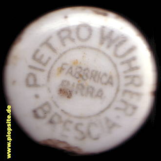 Bügelverschluss aus: Fabbrica Birra Pietro Wührer, Brescia, Italien