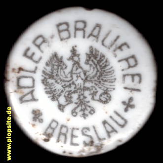 Bügelverschluss aus: Adler Brauerei, Alfred Lüdecke, Breslau, Wrocław, Polen