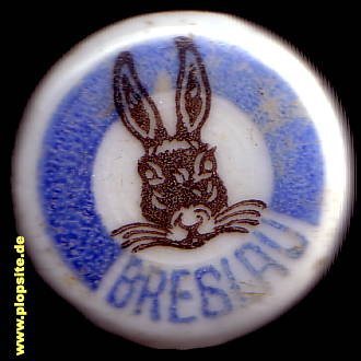 Bügelverschluss aus: Brauerei Haase-Brauerei GmbH, Breslau, Wrocław, Polen