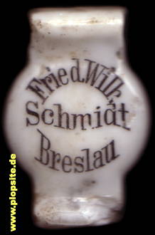 Obraz porcelany z: Braunbierbrauerei Schmidt, Breslau, Wrocław, Polska