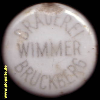 Bügelverschluss aus: Brauerei Wimmer, Bruckberg / Ndb., Deutschland