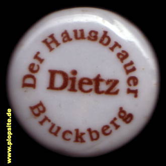 Bügelverschluss aus: Hausbrauerei Dietz, Bruckberg / Mfr., Deutschland