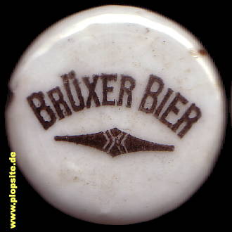 Bügelverschluss aus: Brauerei, Brüx, Most, Tschechien