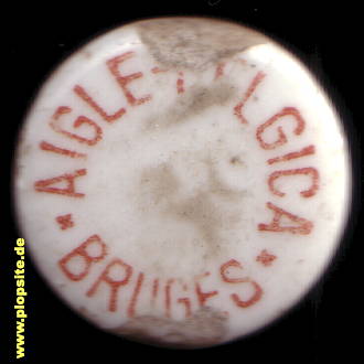 Bügelverschluss aus: Brasserie de l‘Aigle Belgica, Bruges, Brügge, Brugge, Belgien