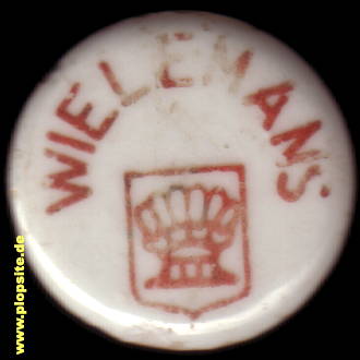 Bügelverschluss aus: Brouwerij Wielemans Ceuppens, Bruxelles, Brussel, Brüssel, Belgien