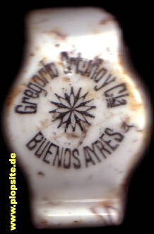 Bügelverschluss aus: Buenos Ayres, Gregorio Ortuño y Cia.,  AR, unbekannt, Argentinien