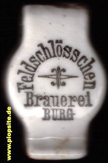 Bügelverschluss aus: Feldschlösschen Brauerei, Burg / Magdeburg, Burg bei Magdeburg, Deutschland