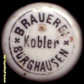 Obraz porcelany z: Weißbierbrauerei Johann Kobler, Burghausen / Salzach, Niemcy