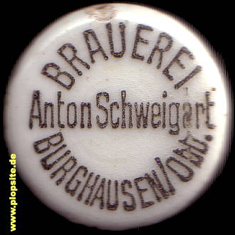 Obraz porcelany z: Brauerei Anton Schweigart, Burghausen / Salzach, Niemcy