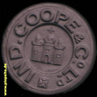 B�ügelverschluss aus: Ind. Coope & Co. Ltd. Brewery, Burton upon Trent, Großbritannien