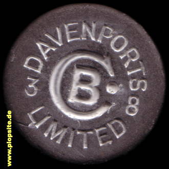 Bügelverschluss aus: Central Brewery, Davenport Brothers  Ltd., Bury, Großbritannien