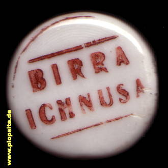 Picture of a ceramic Hutter stopper from: Birra Ichnusa, Cagliari, Italy