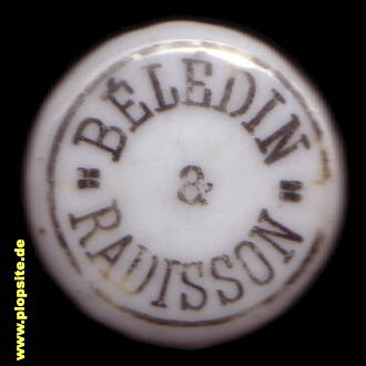 Bügelverschluss aus: Brasserie Bélédin & Radisson, Caluire - et - Cuire, St. - Rambert - L'Île Barbe, Frankreich