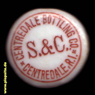 Obraz porcelany z: Centerdale, RI, S & C Bottling Co.,  US, unbekannt, USA